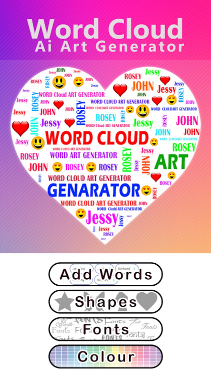 Word Cloud Ai Art Generator - 1.0.14 - (Android)
