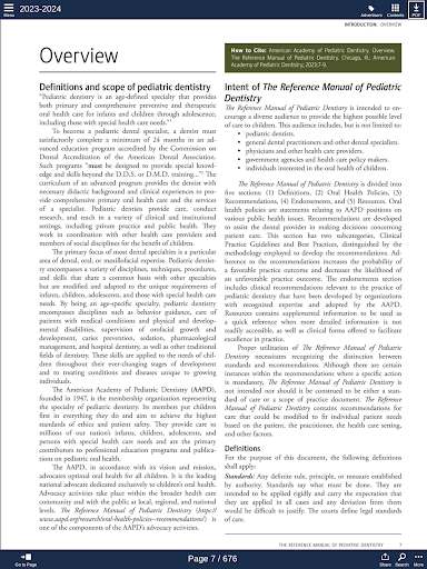 AAPD Reference Manual Screen 3