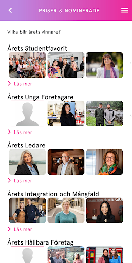 Sundsvall Business Awards Screen 3