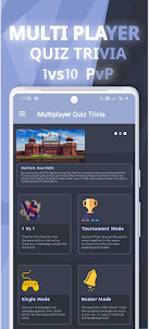Multiplayer Quiz Trivia 1vs10