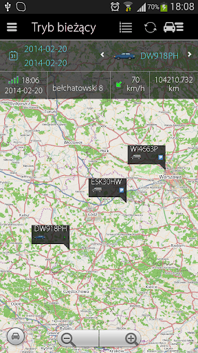 MobileGPS Screen 2