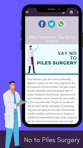 Hemorrhoids & Fissure Cure Screen 3