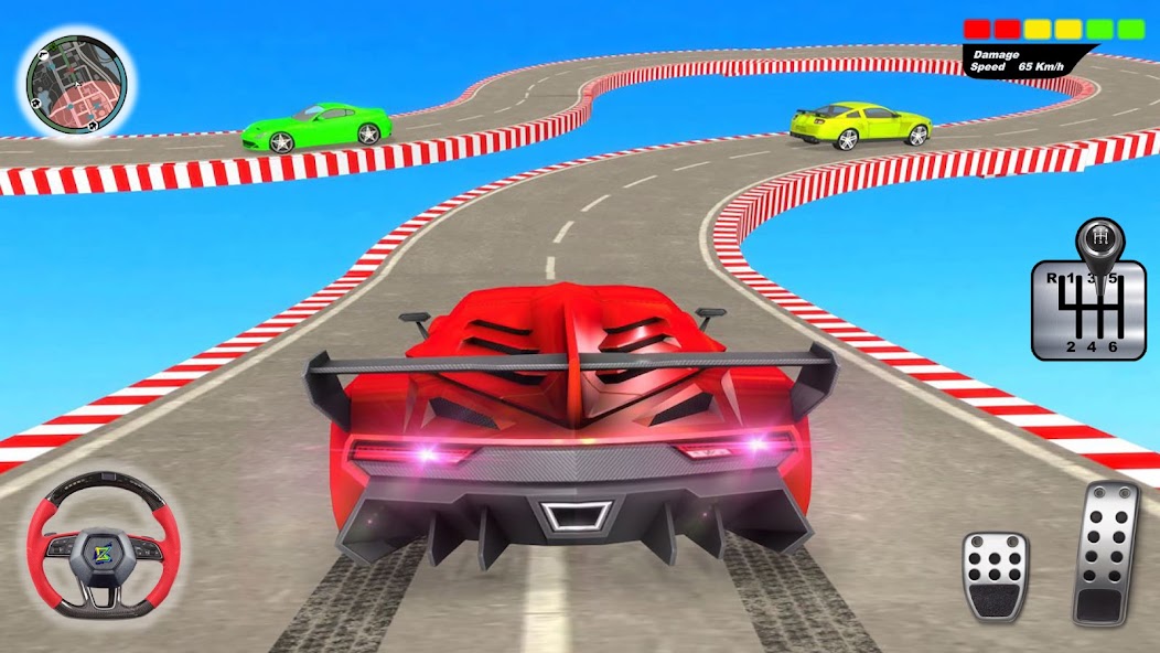 Car Stunt Ramp Race: Car Games MOD APK screenshot