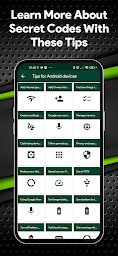 Secret Mobile Codes and Tricks - Screenshot Image
