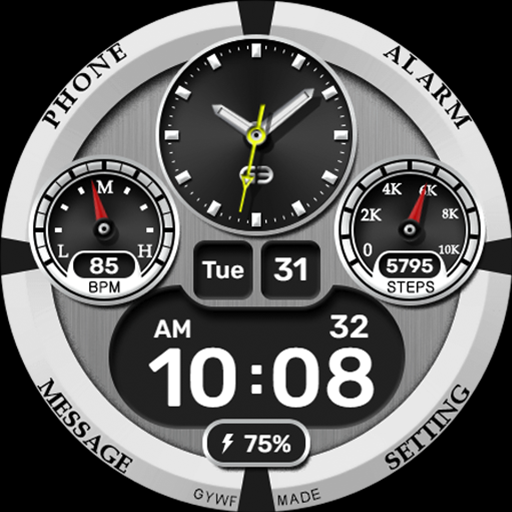 GYH004: Hybrid watchface logo