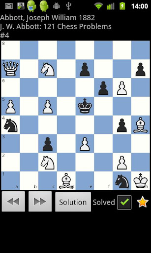 Android application Chess Puzzler screenshort