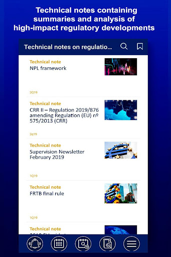 Financial regulatory alerts Screen 3
