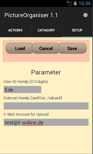 PictureOrganiser Screen 3