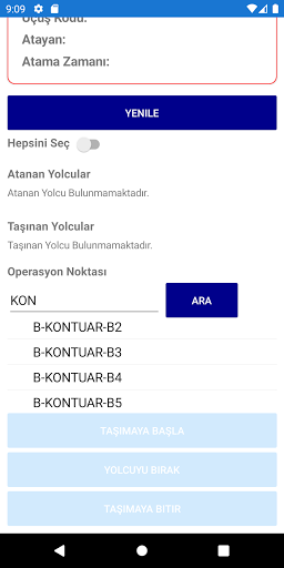 Air Clinic Operasyon Modülü Screen 3