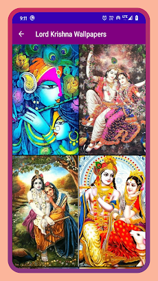 Lord Krishna Wallpapersのおすすめ画像5