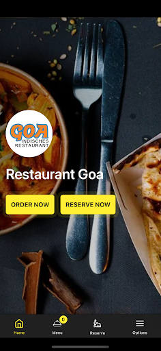 Android application Restaurant Goa screenshort