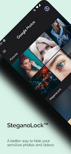 Android application SteganoLock™ privacy app screenshort