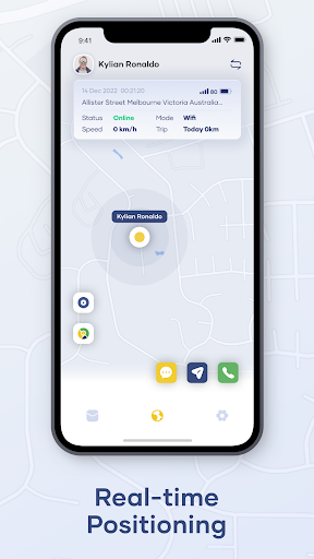 Android application Trackpint screenshort