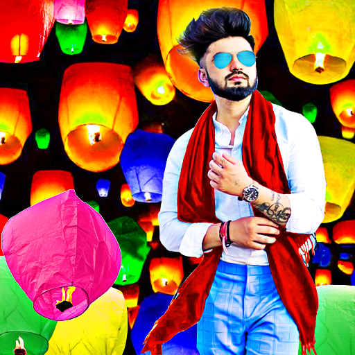 Tukkal photo editor lantern logo