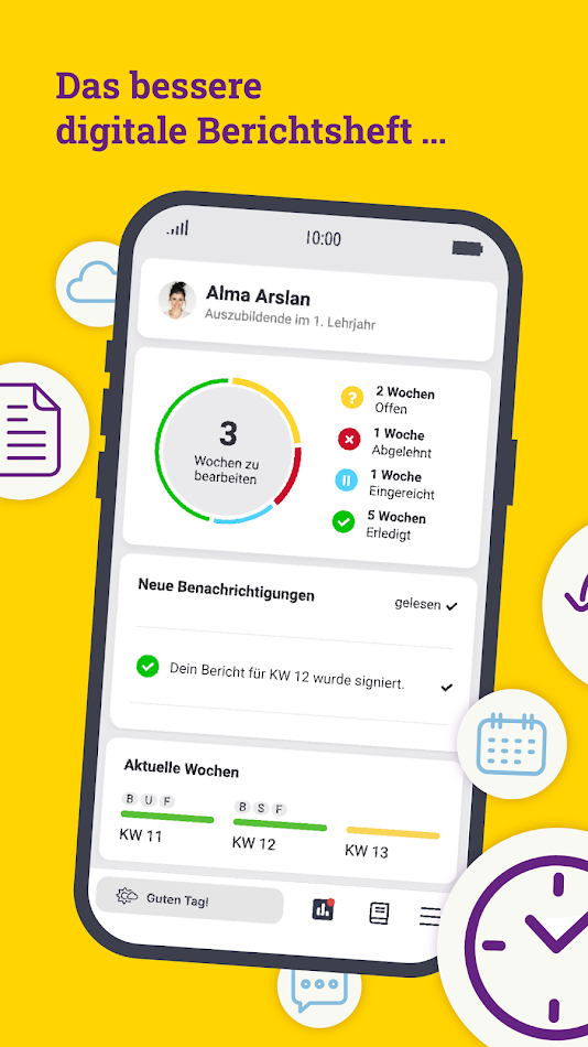 #1. Zubido Azubi-App (Android) Podle: Zubido GmbH