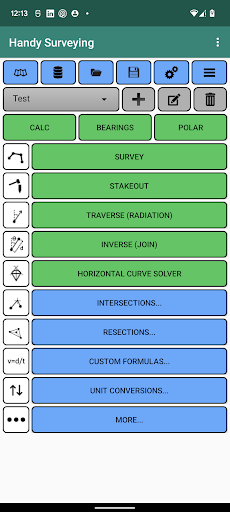 Android application Handy Surveying screenshort