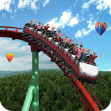 Amazing park roller coaster adventure games icon