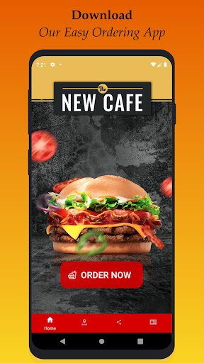 Android application The New Cafe West Calder screenshort