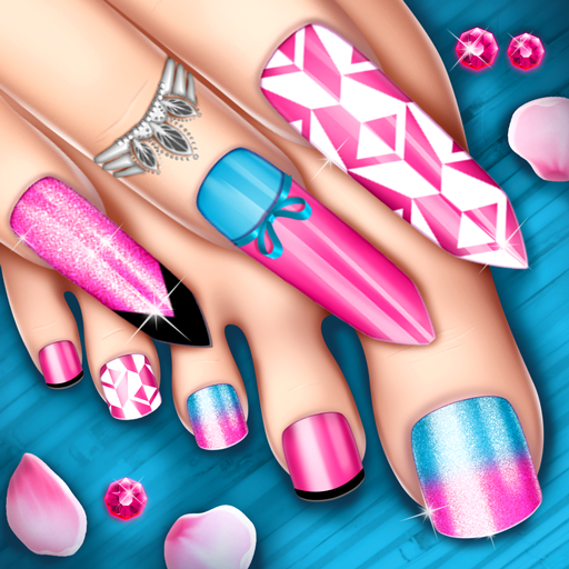 NAIL SALON 3D: Pintura de Unhas em COQUINHOS