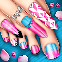 Nail Art Fashion Salon Game icon