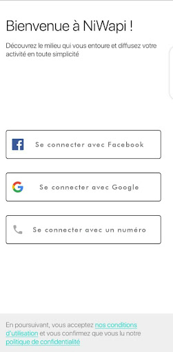 Android application NiWapi screenshort