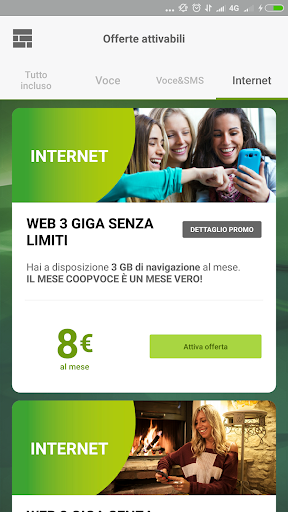 CoopVoce Screen 3