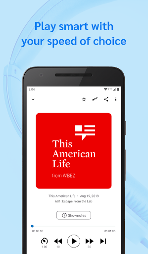 Screenshot of AntennaPod