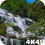 4K Waterfall Video Live Wallpaper icon