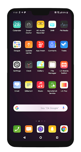 [UX8] Ubuntu Theme LG G8 V50 & Screenshot 1 - AppWisp.com