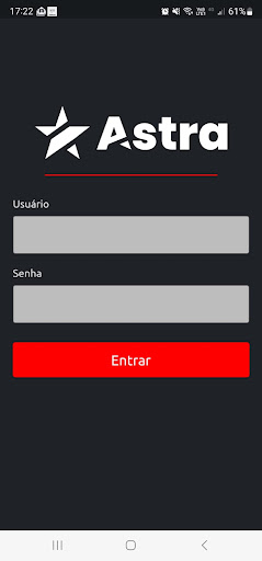 Android application Astra screenshort