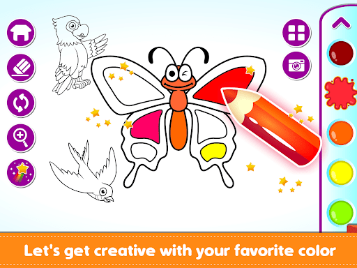 Screenshot of Marbel Kids Coloring Books