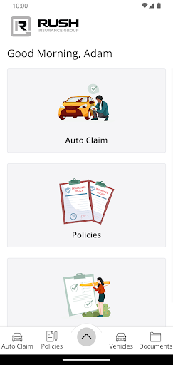 Rush Insurance Group Online Screen 2
