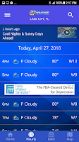 screenshot of WCJB TV20 Weather App