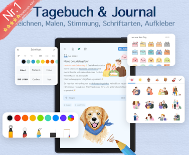 My Diary, Journal Tagebuch app Ekran görüntüsü