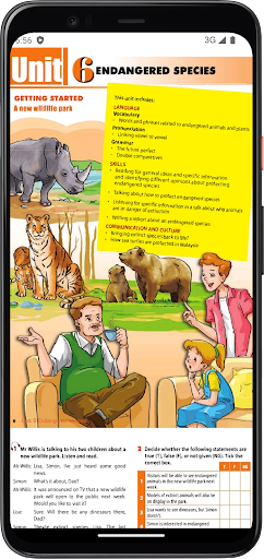 Android application Tiếng Anh Lớp12 - Tập hai screenshort