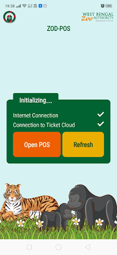 Android application WBZA Ticket POS screenshort