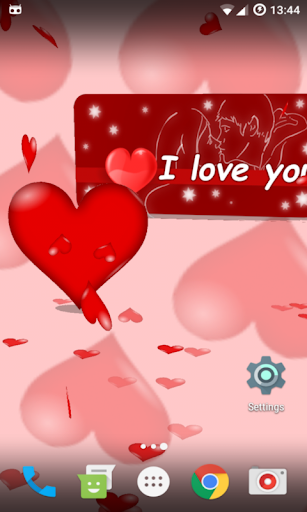 Android application Happy Valentine LWP screenshort
