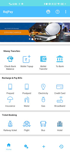 RajPay - AePs, DMT, BBPS, mATM, Flights,Hotels,Bus