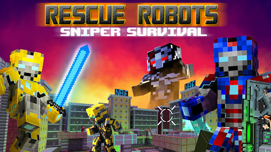 Rescue Robots Sniper Survival 1.161 APK screenshots 1