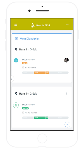 Android application Hans Perso screenshort