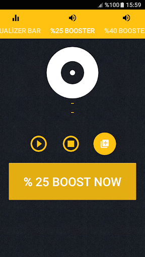 Android application Music Volume Booster Pro screenshort