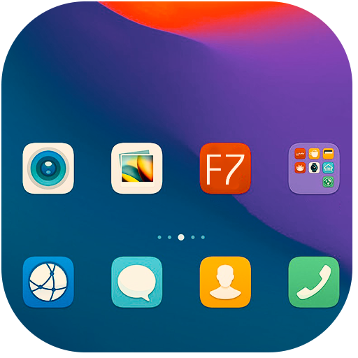 Launcher Theme for Oppo F7  Icon