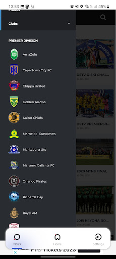 PSL South Africa Screen 2