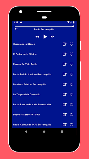 Radio Colombia FM - Radio App Screen 2