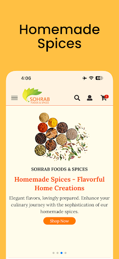 Sohrab Foods Screen 2