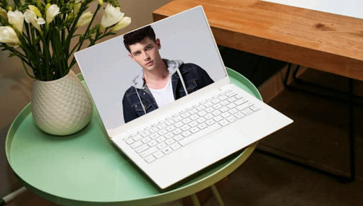 Laptop Photo Frames
