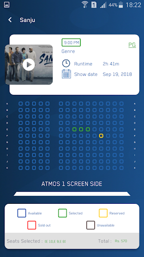 Screenshot of BSR Movies