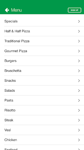 Hanson Pizza Bar Screen 2