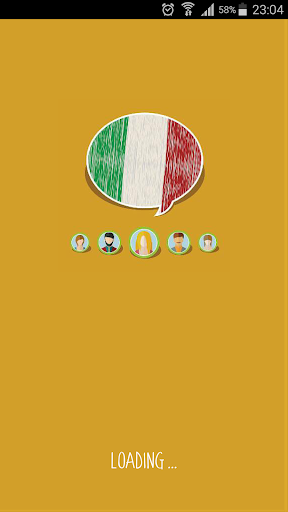 Android application Learn Italian Conversation Aud screenshort