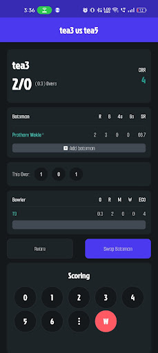 StatX Cricket Scoring App